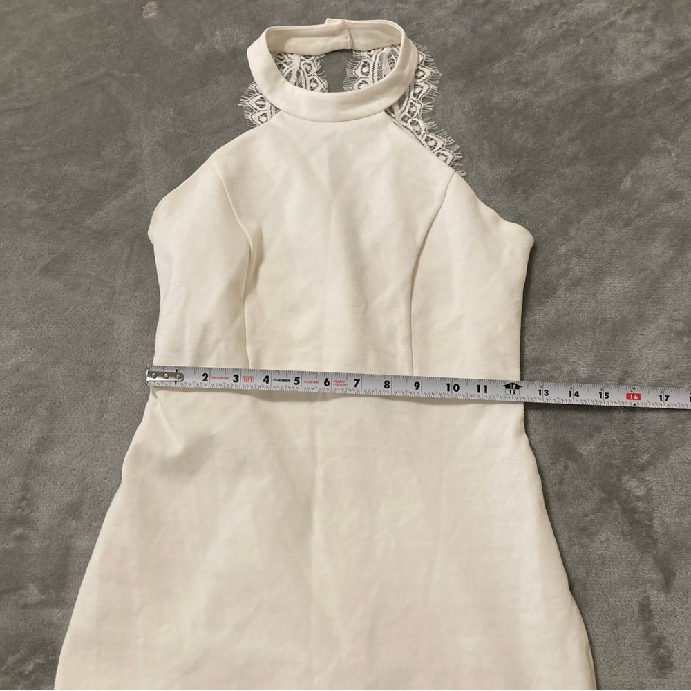 Lulu's Ivory Lace Dress - Picture 11 of 16
